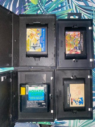Lote 4 Juegos SEGA Mega Drive