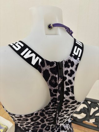 Bañador estampado leopardo