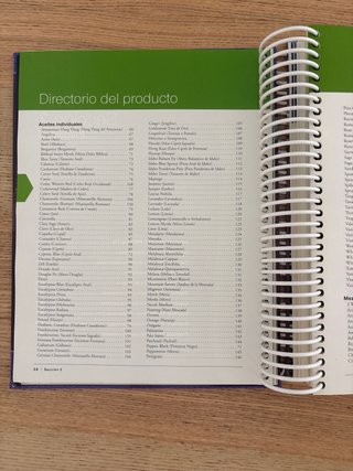 Guia de referencia de aceites esenciales.