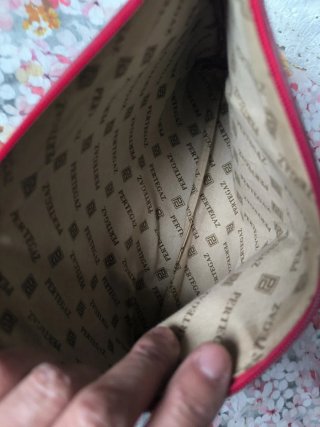 Bolso de mano/ Pertegaz/color Guinda