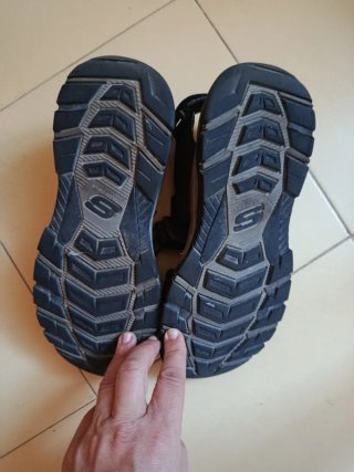 Sandalias Deportivas Skechers Trekking Marrones
