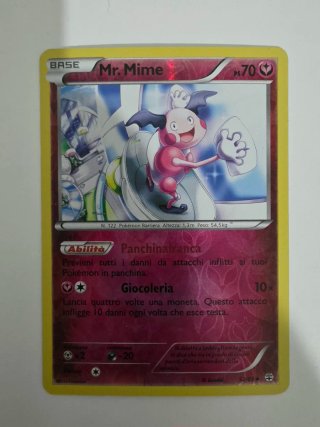 Carta Pokémon Mr. Mime Base 70 Ps