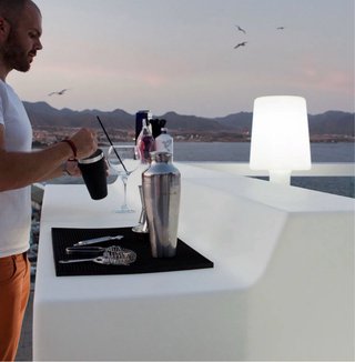 Barra de bar iluminada RGB – Interior y exterior