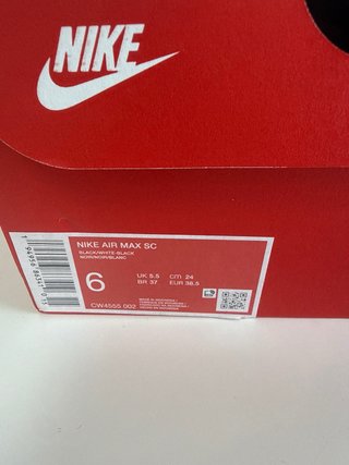 Zapatos Nike Unisex Talla 38.5