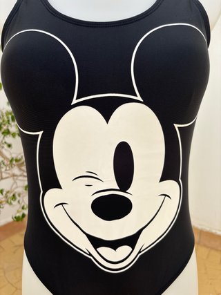 Bañador Negro Mickey Mouse Talla Única