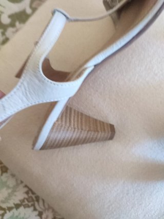 Sandalias Hispanitas Piel Mujer Beige/Plata