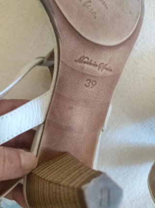 Sandalias Hispanitas Piel Mujer Beige/Plata