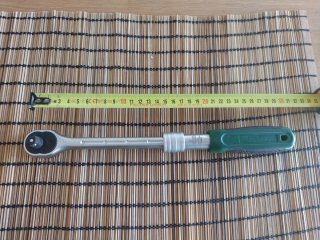 Carraca extensible Parkside 3/8 + vasos 15, 16, 17