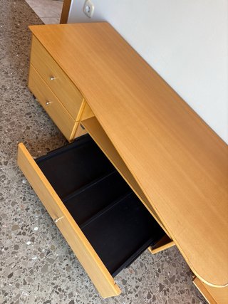 Mueble TV y armario salón madera
