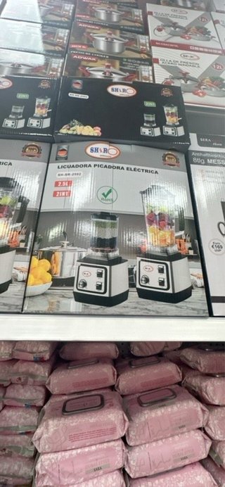 Licuadora Picadora Eléctrica SHARO 2.5L 2en1