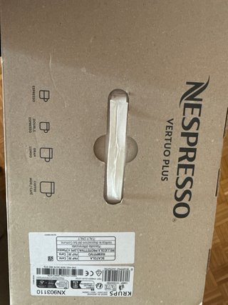 Cafetera Nespresso Vertuo Plus Krups