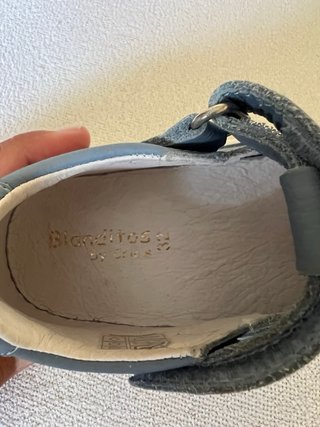 Sandalias Blanditos Crios Niño Talla 32 Piel Azul