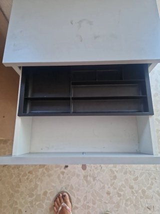 Cajonera de madera y plástico Medidas 40x40x60