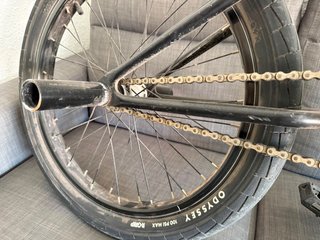 Bicicleta BMX negra