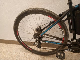 Bicicleta Montaña 29er INDUR Negra/Roja