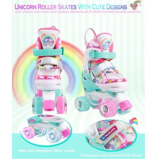 Patines infantiles unicornio