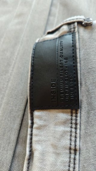 Pantalones vaqueros grises talla 42