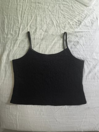 Camiseta tirantes negra