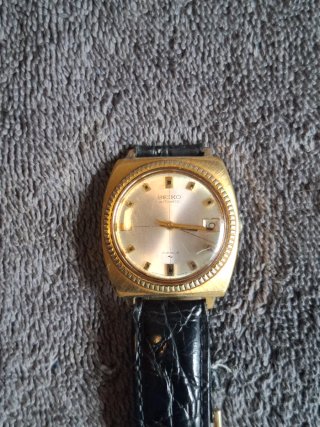 Reloj Seiko Automático Bañado en Oro