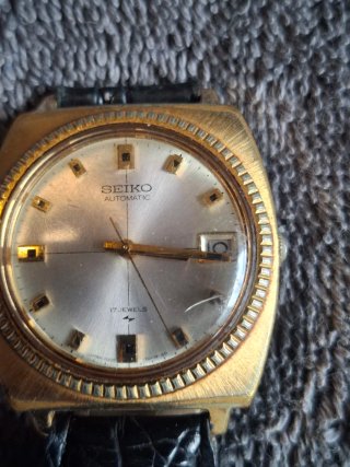 Reloj Seiko Automático Bañado en Oro