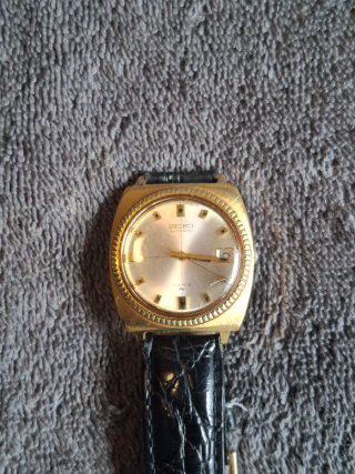 Reloj Seiko Automático Bañado en Oro