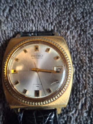 Reloj Seiko Automático Bañado en Oro