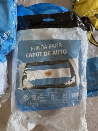 Funda Capot Coche Bandera Argentina