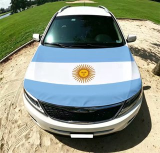 Funda Capot Coche Bandera Argentina