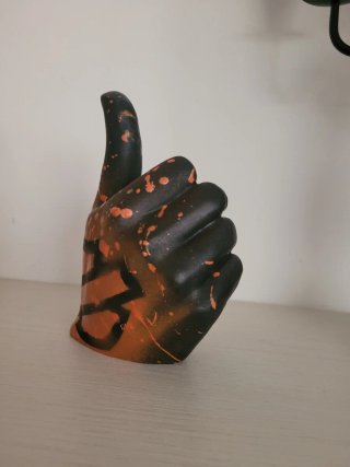 Mano Harley Davidson decorativa