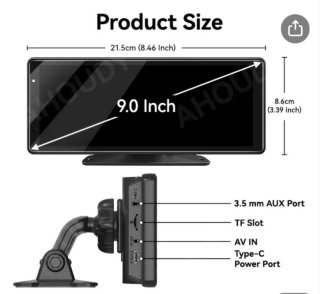Schermo Touch Screen Nero e Rosso