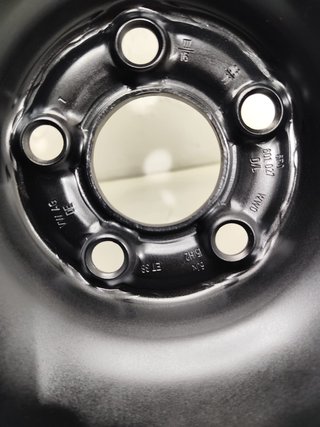 Llanta de chapa Para Volkswagen 15 pulgadas 5x100