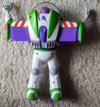 Buzz Lightyear Thinkway y VHS Toy Story