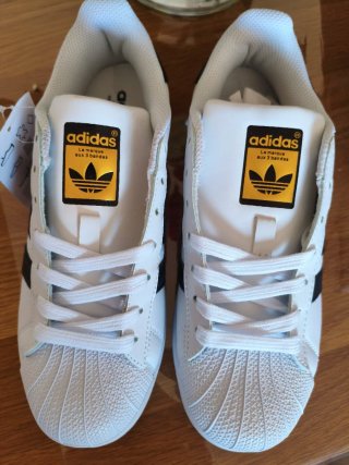 Adidas Superstar T-40 Blancas y Negras