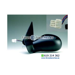 Espejo Retrovisor Completo Izquierdo Electrico (P