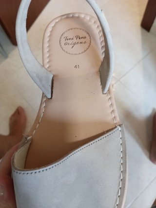 Abarcas Toni Pons Beige Talla 41