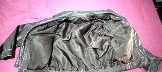 Chaqueta aviador/bomber vintage de cuero 100%
