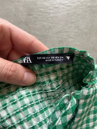 Top Zara nuovo con cartellino