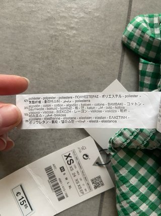 Top Zara nuovo con cartellino