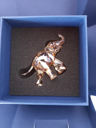 Elefante e cucciolo SCS Swarovski