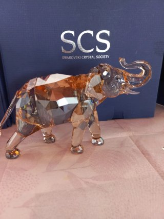 Elefante e cucciolo SCS Swarovski