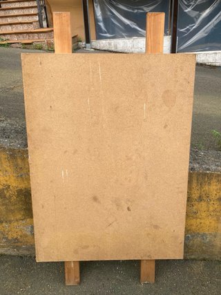 Mesa de madera rústica