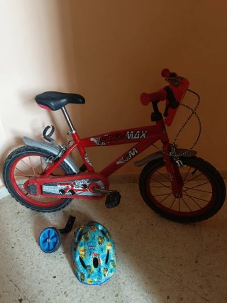 Bicicleta roja Formula Max