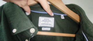 Camisa Oxford Regular Fit Verde