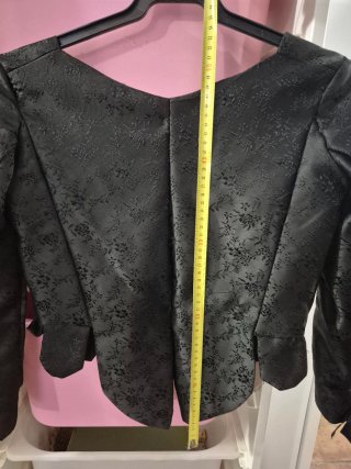 Corpiño Fallera Negro Talla S