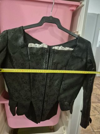 Corpiño Fallera Negro Talla S