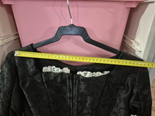 Corpiño Fallera Negro Talla S