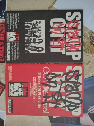 2 album kpop Got the beat - Stamp on it