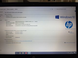 Portátil HP Blanco