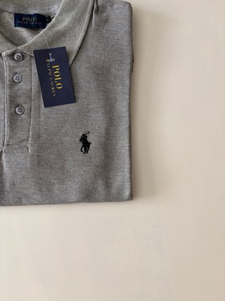 Polo Ralph Lauren gris Talla S Hombre