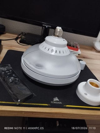 Lámpara Ventilador LED Multifunción